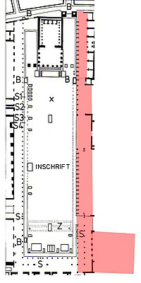 The area examined in 2015 with geophysical methods. (Graph Flecker/Lipps)
